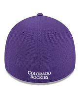 New Era Men's Purple Colorado Rockies 2025 Spring Training 39THIRTY Flex Hat