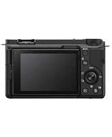 Sony Alpha ZVE10 Ii | Aps-c Interchangeable Lens Mirrorless with 16-50mm Lens Kit | Designed for Content Creators | Black