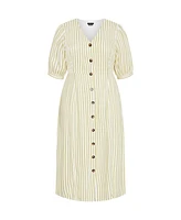 Plus Charli Stripe Dress