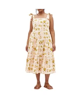 Plus Leila Tropics Dress