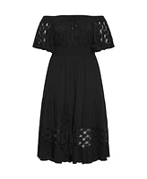 City Chic Plus Spellbound Dress