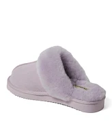 Fireside by Dearfoams Women's Sydney Genuine Shearling Scuff Slipper