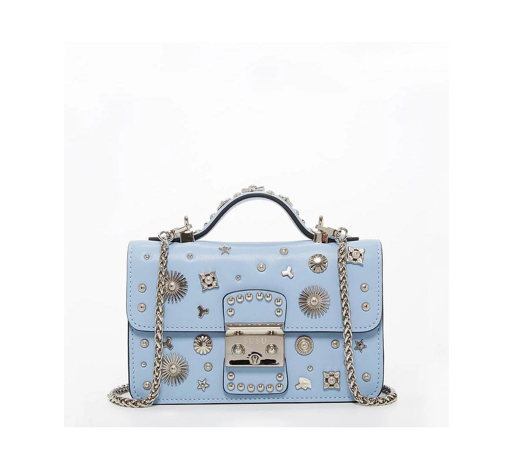 Susu The Hollywood Light Blue Crossbody Bag