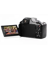 Minolta Minolta Pro Shot 20 Mega Pixel Hd Digital Camera with 67X Optical Zoom, Full 1080P Hd Video & 16GB Sd Card, Black