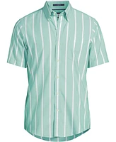 Lands' End Men's Short Sleeve No Iron Twill Shirt