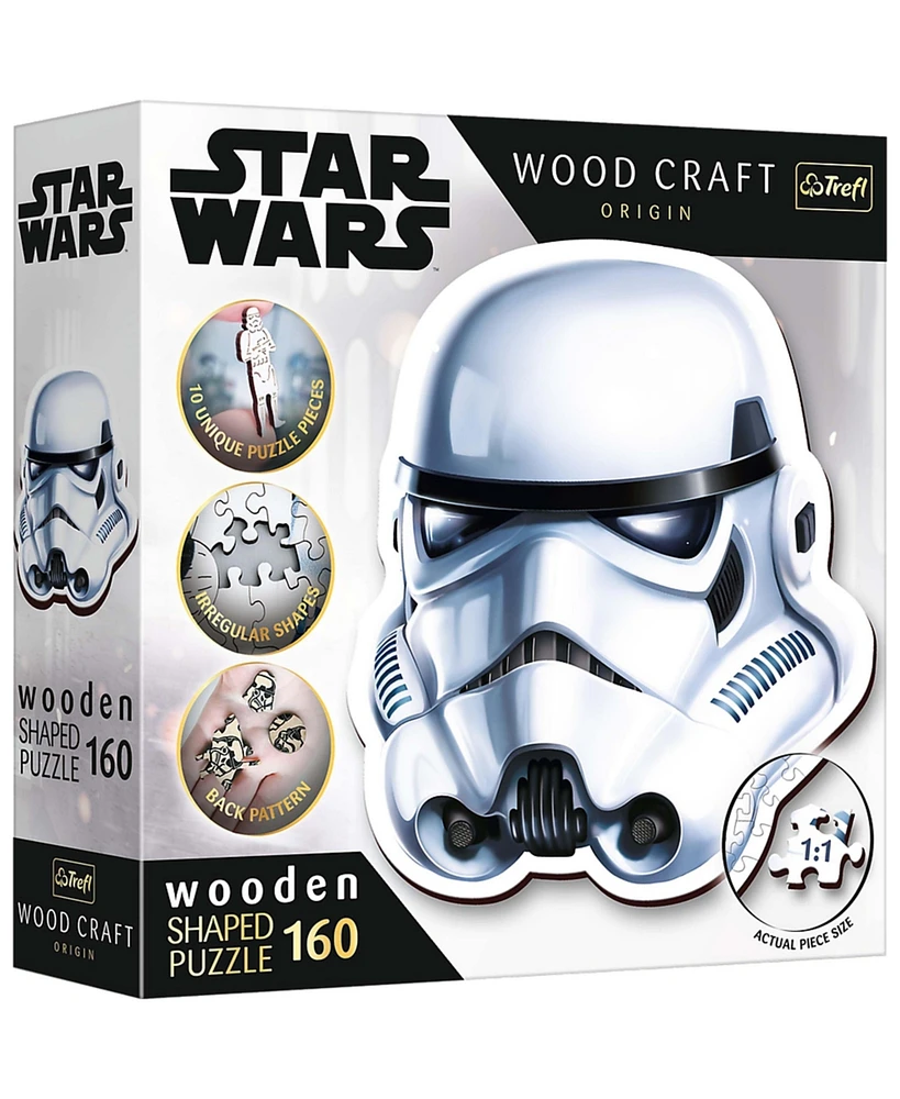 Trefl Wood Craft Puzzles Trefl Wood Craft 160 Piece Wooden Puzzle - Star Wars - Stormtrooper's Helmet