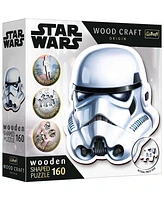 Trefl Wood Craft Puzzles Trefl Wood Craft 160 Piece Wooden Puzzle - Star Wars - Stormtrooper's Helmet