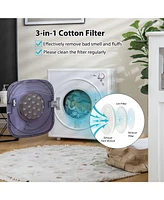 1500W Compact Laundry Dryer with Touch Panel