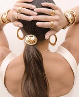 Ettika Oval Lux Hinge Barrette