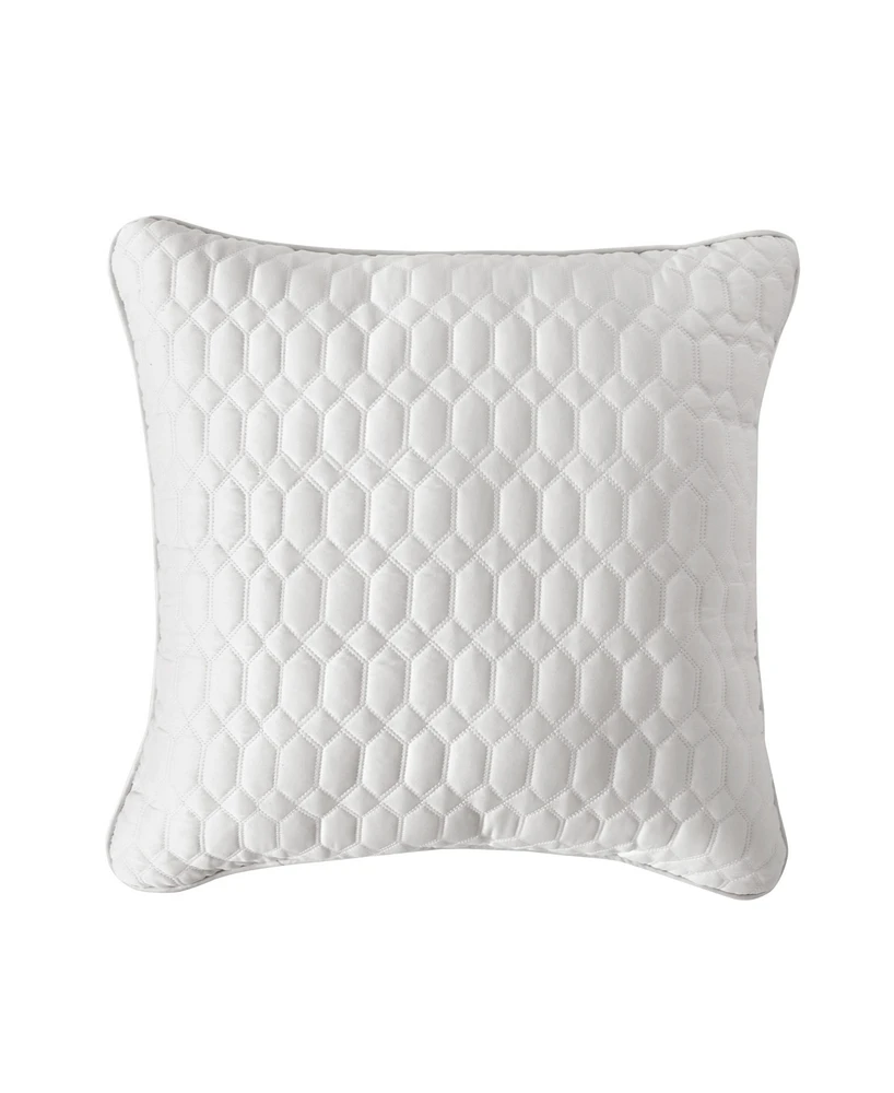 J Queen New York Brilliance Quilted Decorative Pillow, 20" x