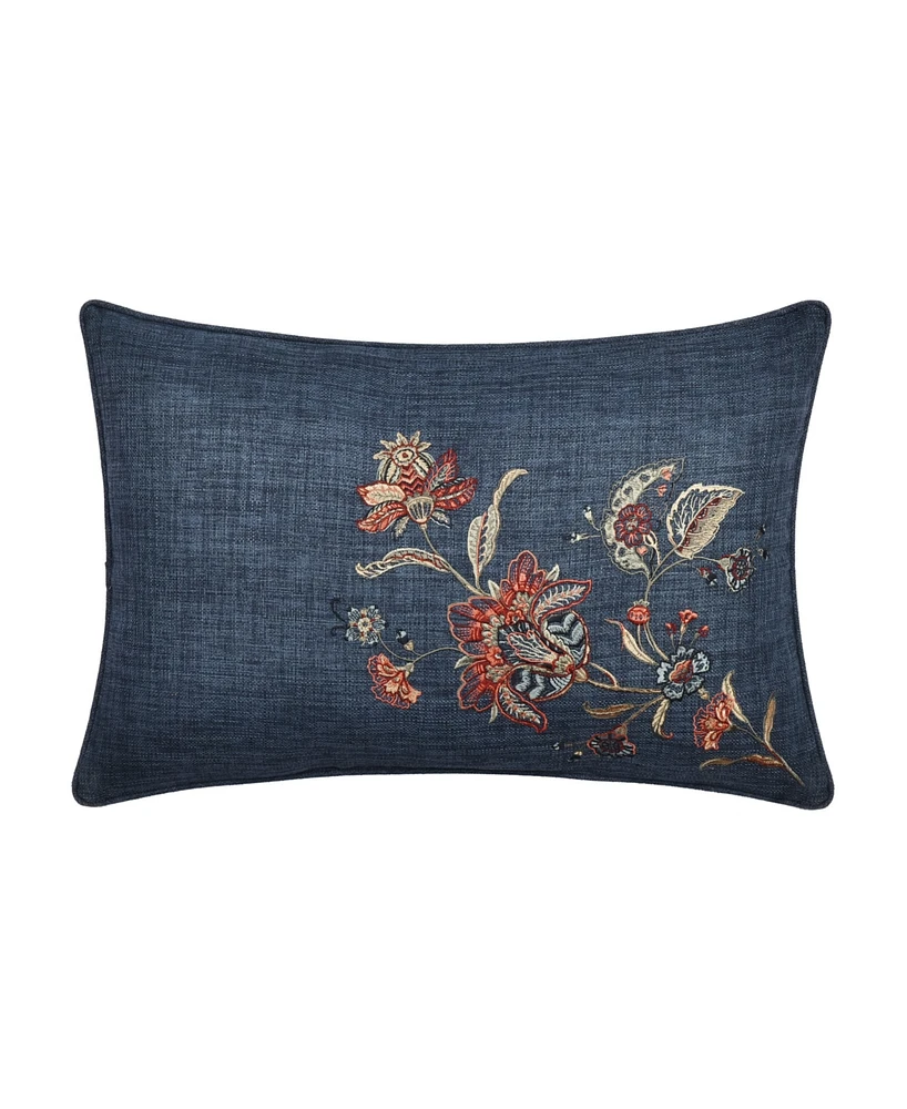 J Queen New York Enchanted Garden Boudoir Decorative Pillow, 14" x 21"