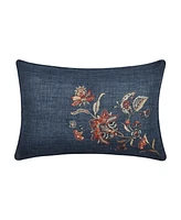 J Queen New York Enchanted Garden Boudoir Decorative Pillow, 14" x 21"