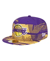 New Era Men's Purple Los Angeles Lakers Tip-Off 59FIFTY Fitted Hat