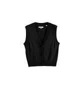 Chinti & Parker Wool and Cashmere Blend Knit V Neck Waistcoat