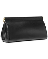 Michael Kors Carmine Small Leather East West Clutch