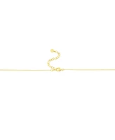 And Now This 18K Gold Plated Bead Chain Necklace