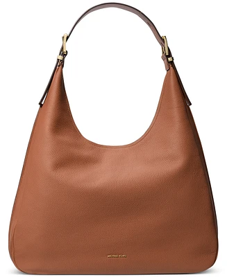Michael Kors Nolita Large Leather Hobo Shoulder Bag