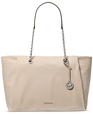 Michael Michael Kors Georgia Extra Large Top Zip Nylon Tote