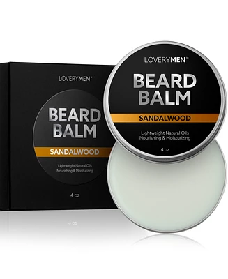 Lovery LoveryMen Sandalwood Beard Balm, 4 oz.