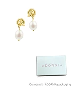 Adornia Freshwater Cultivated Pearl Knot Earrings