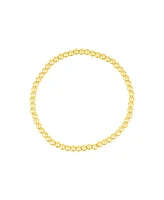 Adornia Gold Stretch Ball Bracelet Set