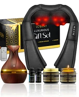 Lovery 9-Pc. Massager & Aromatherapy Gift Set