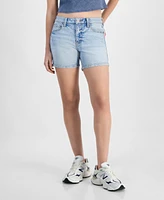 Celebrity Pink Juniors' Mid-Rise Basic Shorts
