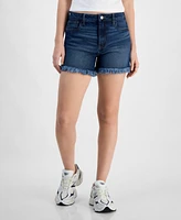 Celebrity Pink Juniors' Festival High-Rise Fringe-Trim Shorts