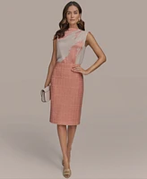 Donna Karan New York Women's Tweed Pencil Skirt