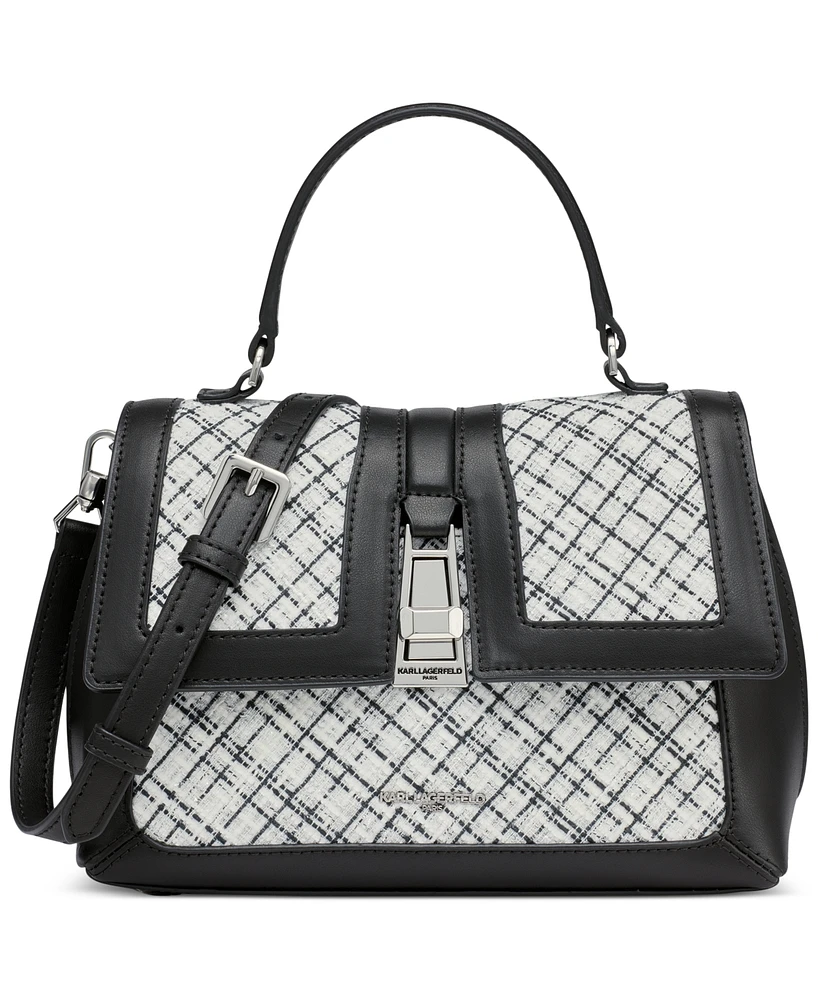 Karl Lagerfeld Paris Mercerie Top Handle Crossbody