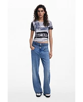 Desigual Women's Signal print T-shirt