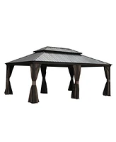 Mondawe Outdoor Living 14x20FT Hardtop Gazebo Canopies