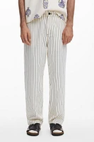 Desigual Men's Vertical striped pants