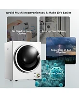 1.5 Cu .ft Clothes Dryer with Stainless Steel Tub