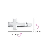 Bling Jewelry Christian Fleur de Lis Cross Money Clip Credit Card Holder Silver Gold Tone