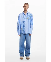 Desigual Men's Long-sleeve pottery shirt