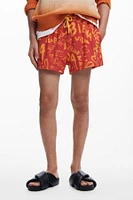 Desigual Men's Lettering swimsuit