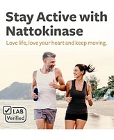 Nattokinase 2000 Fu (Non-gmo), Powerful Nattokinase Supplement Made from Naturally Fermented Soybeans for Heart Health Support, Healths Harmony, 180ct