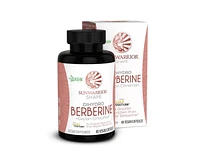 Berberine + Ceylon Cinnamon Capsule, Support Balanced Metabolism, Healthy Blood Sugar Levels, & Weight Management, Sunwarrior, 60ct