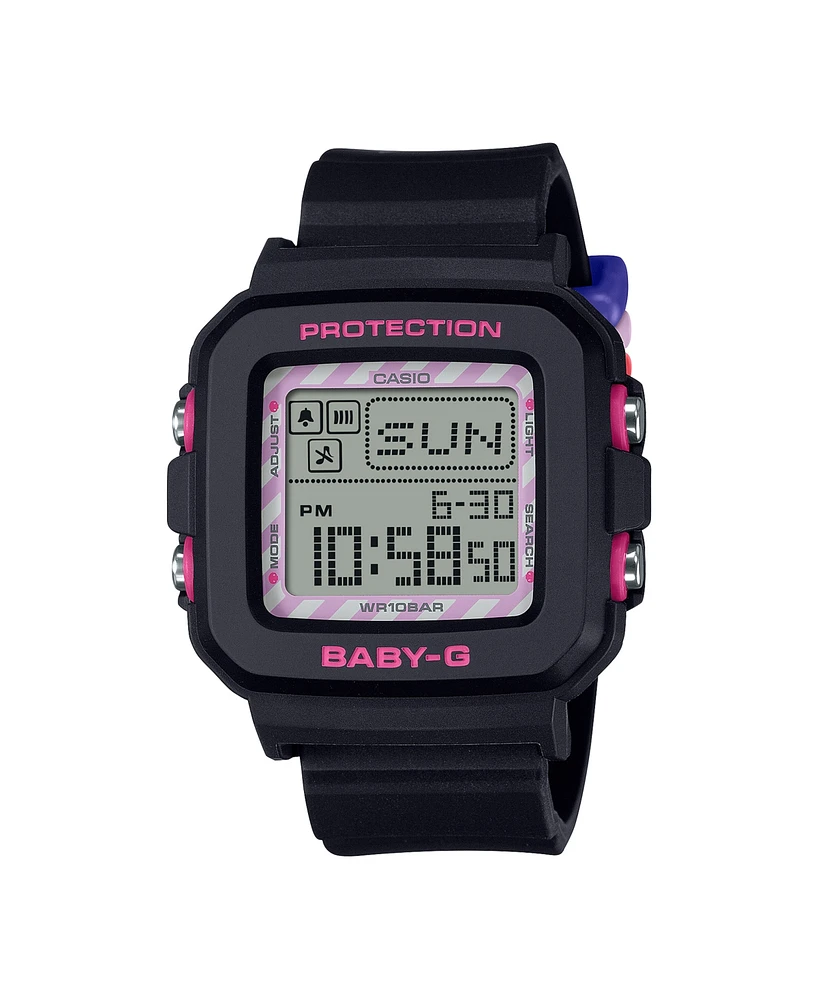 G-Shock Baby G Women's Black Resin Kuromi Collaboration Watch, 39mm