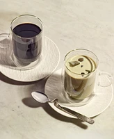Villeroy & Boch Manufacture Rock Blanc Insulated Coffee Mugs, Set of 2