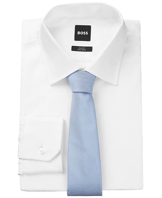 Boss by Hugo Boss Men's Micro-Pattern Jacquard Silk Tie