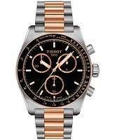 Tissot Men's Swiss Automatic Chronograph PR516 Two-Tone Stainless Steel Bracelet Watch 41mm