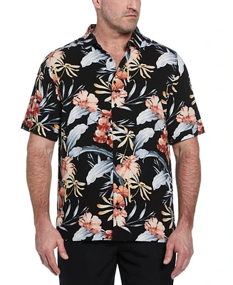 Cubavera Men's Big & Tall Tropical Floral Shirt
