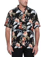 Cubavera Men's Big & Tall Tropical Floral Shirt