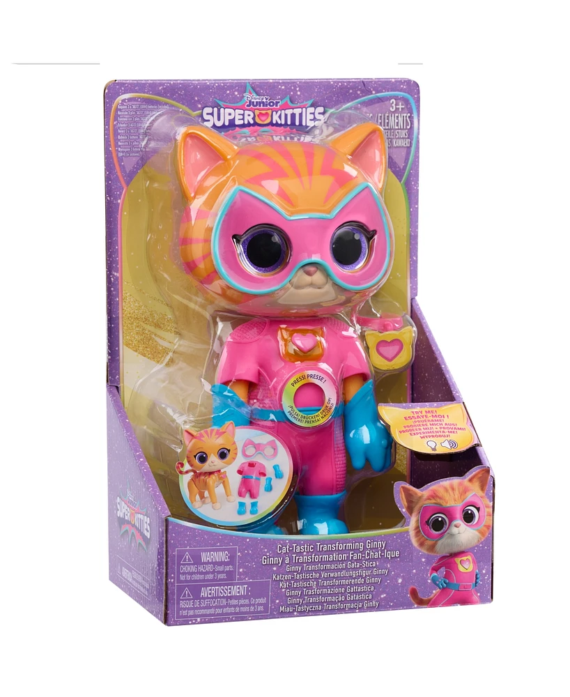 Super Kitties Cat-Tastic Transforming Ginny Toy Figure