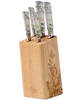 Lenox Butterfly Meadow Herb 6-Pc. Cutlery Block Set