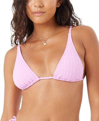 Roxy Juniors' Haliewa Built-Up Triangle Bikini Top