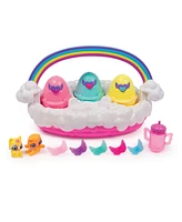 Hatchimals Alive Neon Rainbow Spring Basket