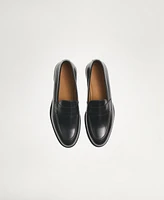 Mango Men's Leather Penny Loafers